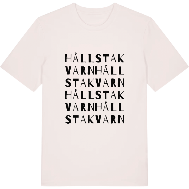 Hållstakvarn ordlek t-shirt – t-shirt från PinShirt
