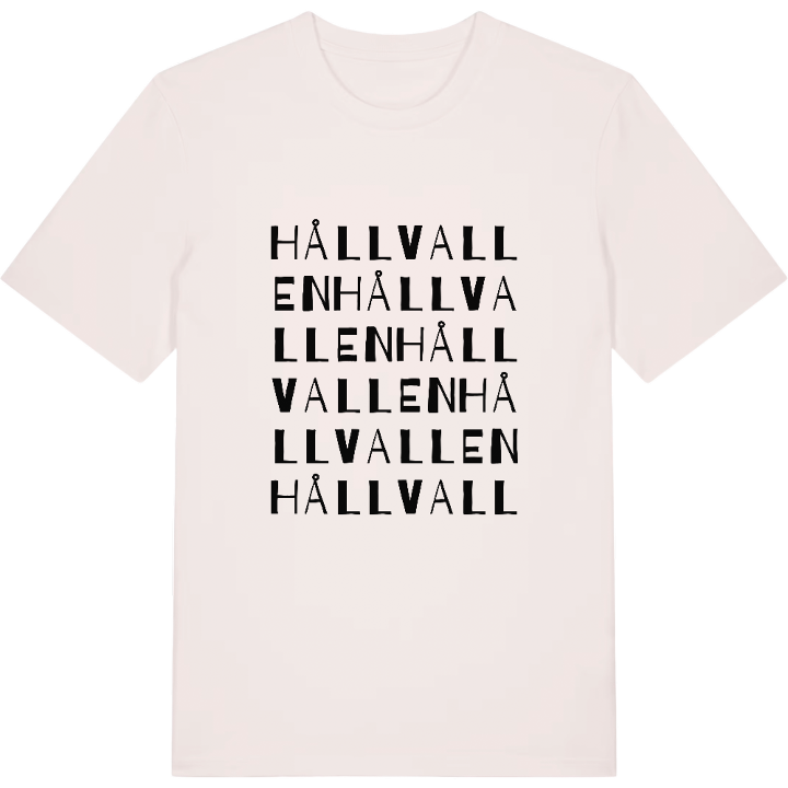 Hållvallen ordlek t-shirt – t-shirt från PinShirt