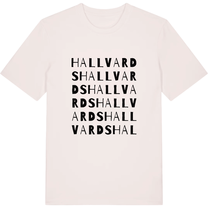 Hallvards ordlek t-shirt – t-shirt från PinShirt