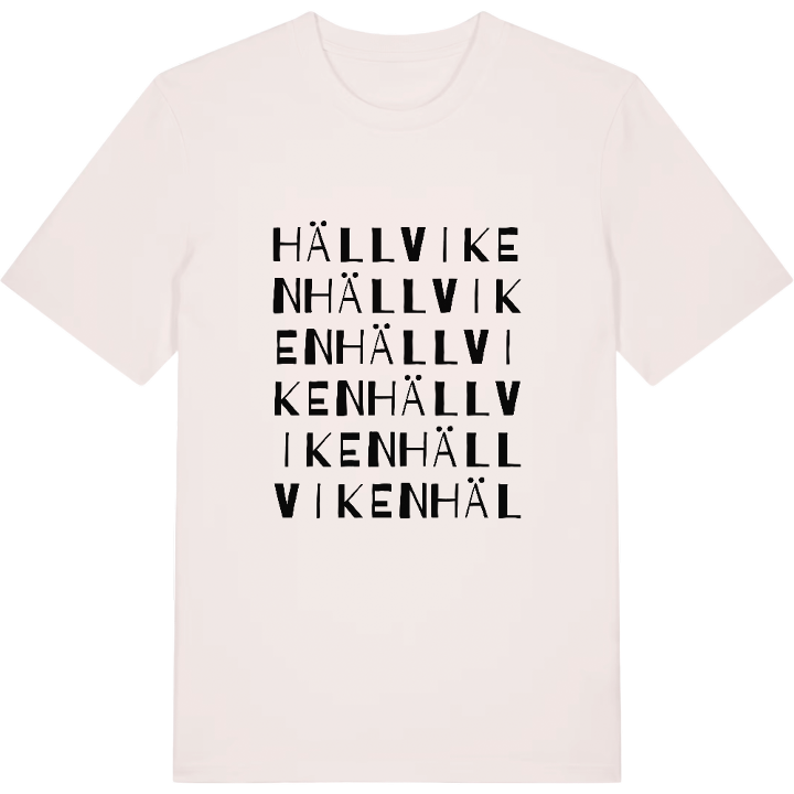 Hällviken ordlek t-shirt – t-shirt från PinShirt
