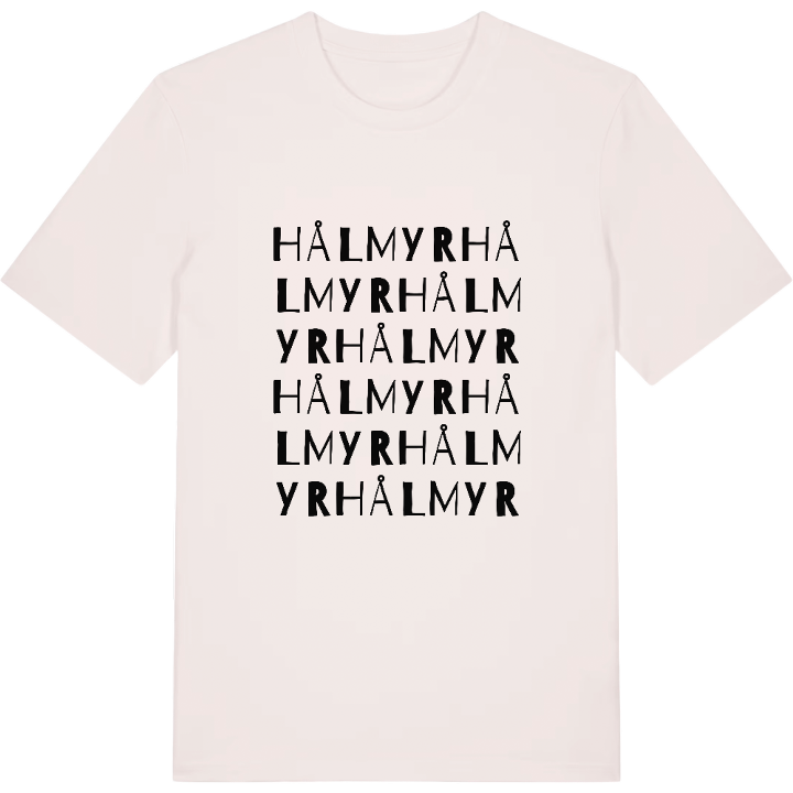 Hålmyr ordlek t-shirt – t-shirt från PinShirt