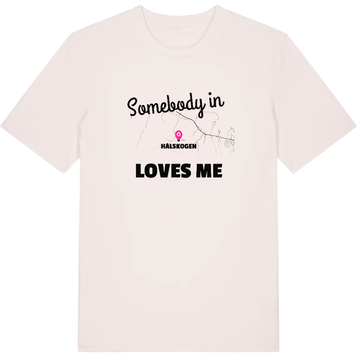 Någon i Hålskogen älskar mig t-shirt – t-shirt från PinShirt