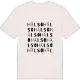 Hälsö ordlek t-shirt