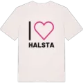 Jag älskar Halsta t-shirt stort tryck