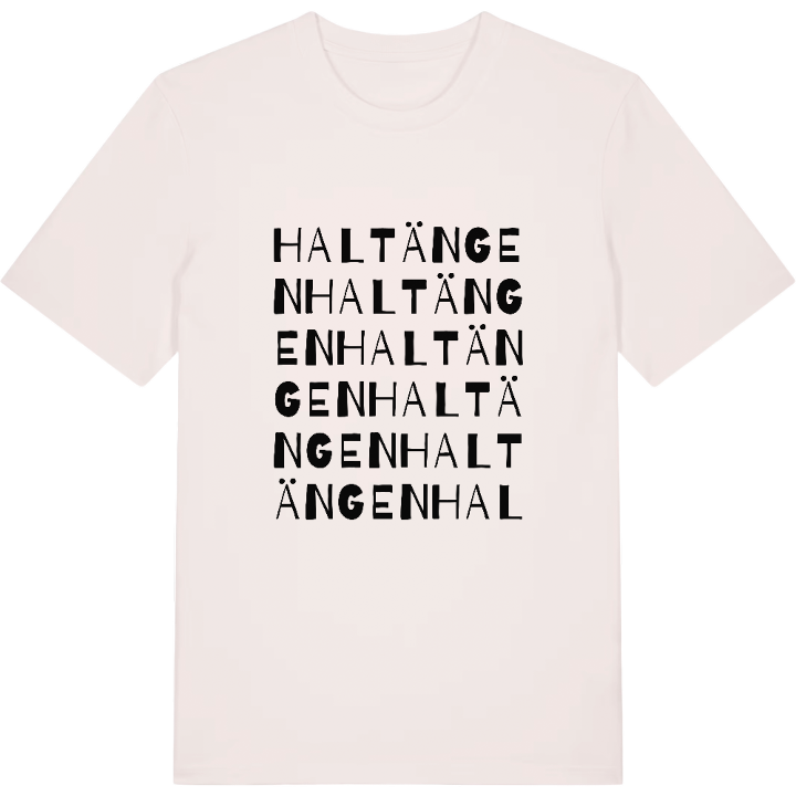 Haltängen ordlek t-shirt – t-shirt från PinShirt