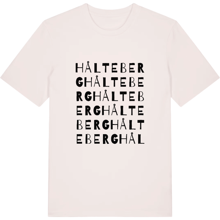 Hålteberg ordlek t-shirt – t-shirt från PinShirt