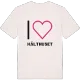 Jag älskar Hälthuset t-shirt stort tryck