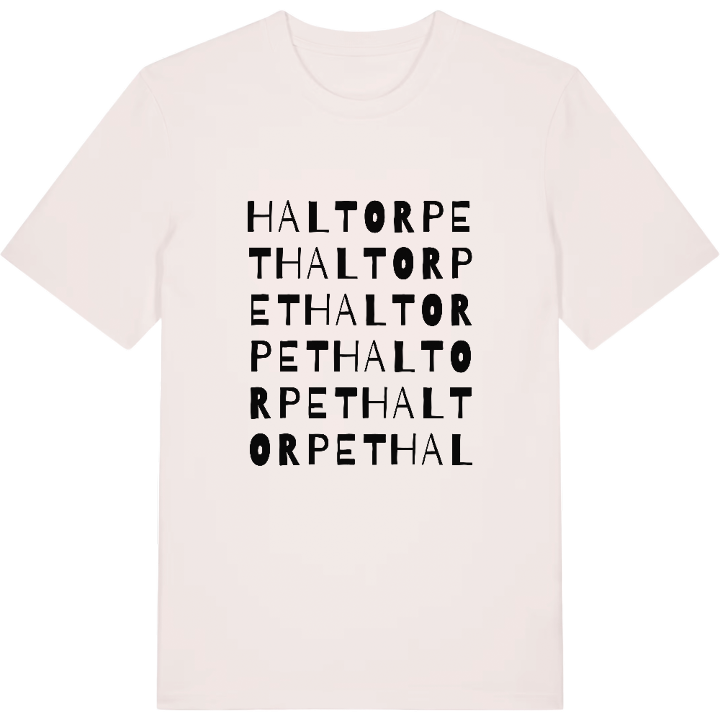 Haltorpet ordlek t-shirt – t-shirt från PinShirt