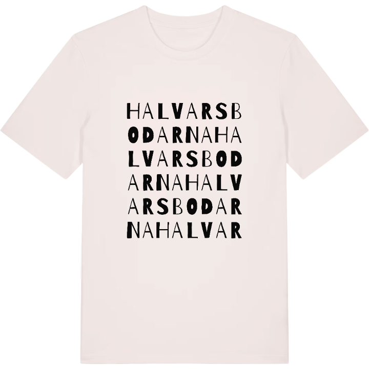 Halvarsbodarna ordlek t-shirt – t-shirt från PinShirt