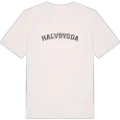 Halvbygda böjd t-shirt