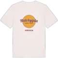 Halvbygda cirkel t-shirt