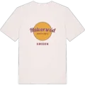 Halvorsröd cirkel t-shirt