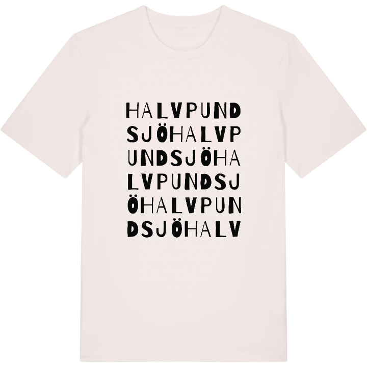Halvpundsjö ordlek t-shirt – t-shirt från PinShirt