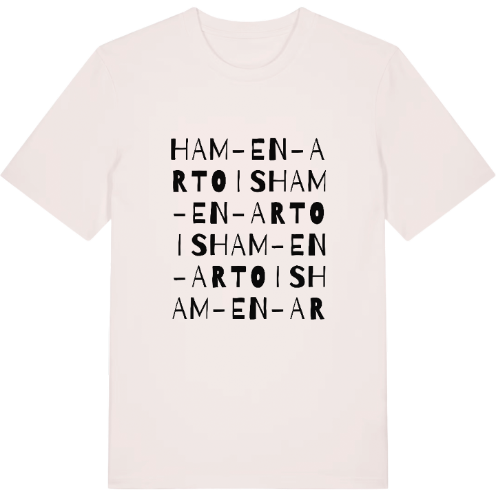 Ham-en-Artois ordlek t-shirt – t-shirt från PinShirt