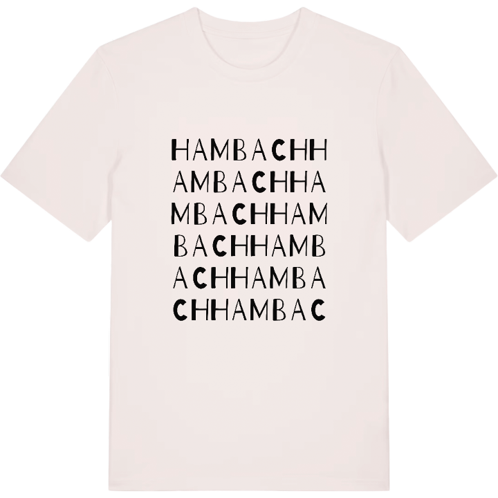 Hambach ordlek t-shirt – t-shirt från PinShirt