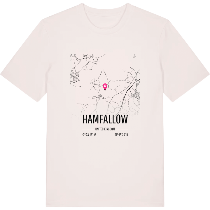 Hamfallow karta t-shirt – t-shirt från PinShirt