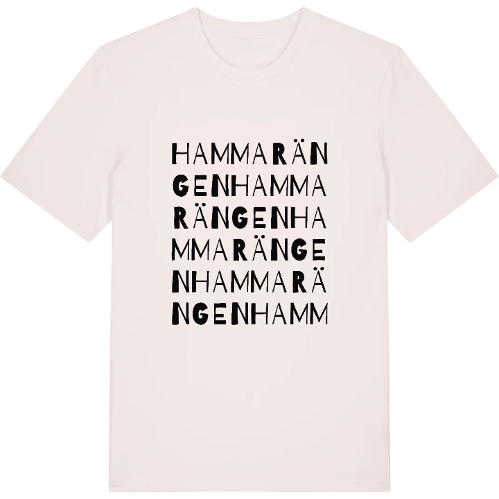 Hammarängen ordlek t-shirt – t-shirt från PinShirt