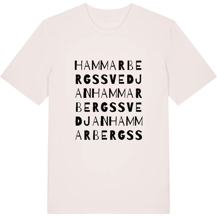 Hammarbergssvedjan ordlek t-shirt – t-shirt från PinShirt