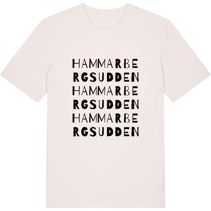 Hammarbergsudden ordlek t-shirt – t-shirt från PinShirt