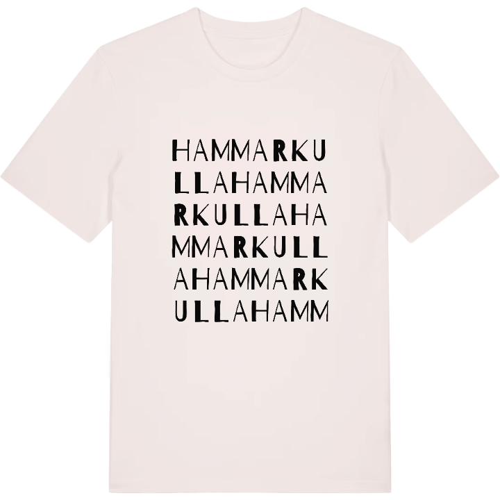 Hammarkulla ordlek t-shirt – t-shirt från PinShirt