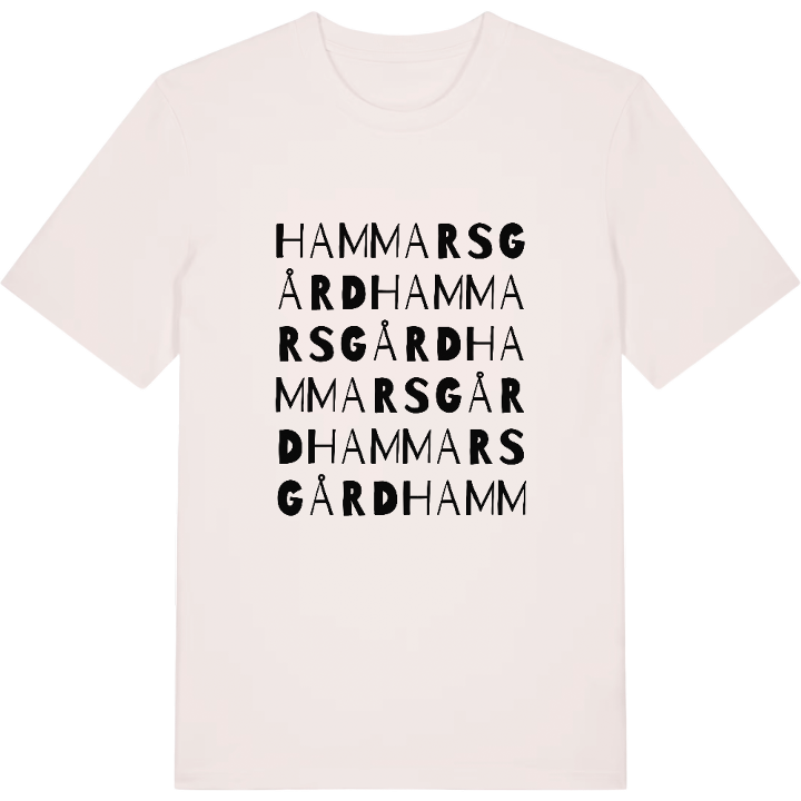 Hammarsgård ordlek t-shirt – t-shirt från PinShirt