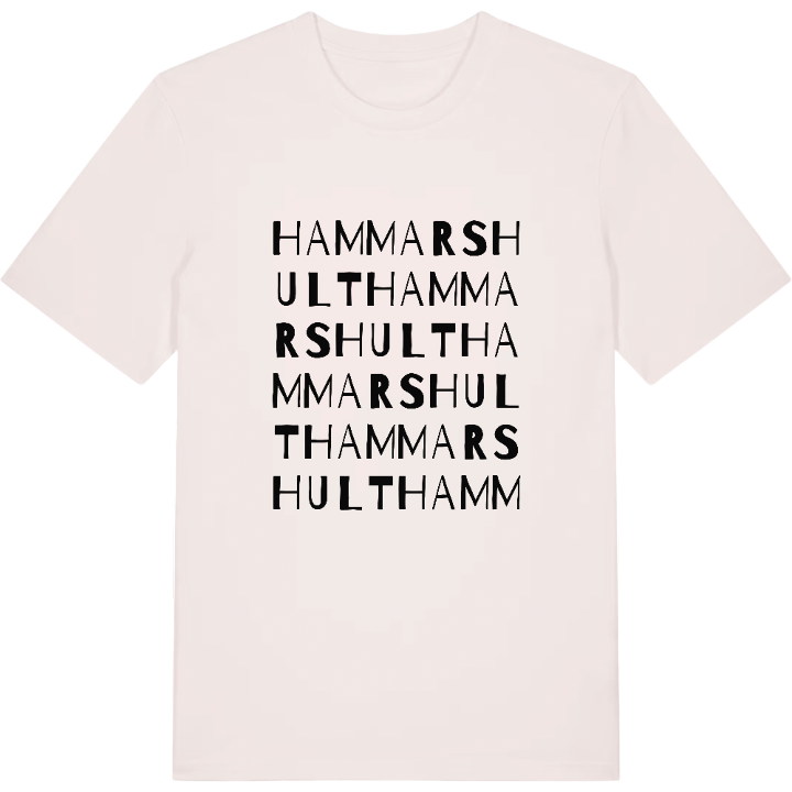 Hammarshult ordlek t-shirt – t-shirt från PinShirt