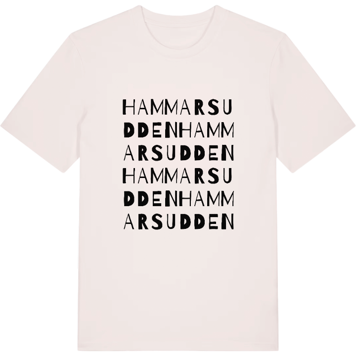 Hammarsudden ordlek t-shirt – t-shirt från PinShirt