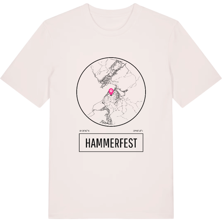 Hammerfest t-shirt – t-shirt från PinShirt