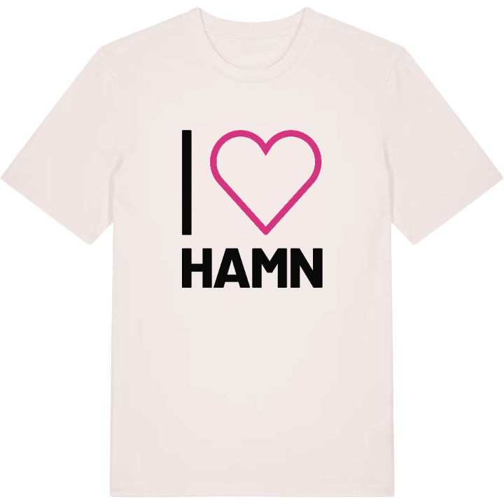 Jag älskar Hamn t-shirt stort tryck – t-shirt från PinShirt