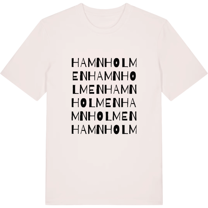 Hamnholmen ordlek t-shirt – t-shirt från PinShirt