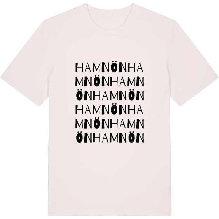 Hamnön ordlek t-shirt – t-shirt från PinShirt