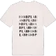 Hamnplan ordlek t-shirt