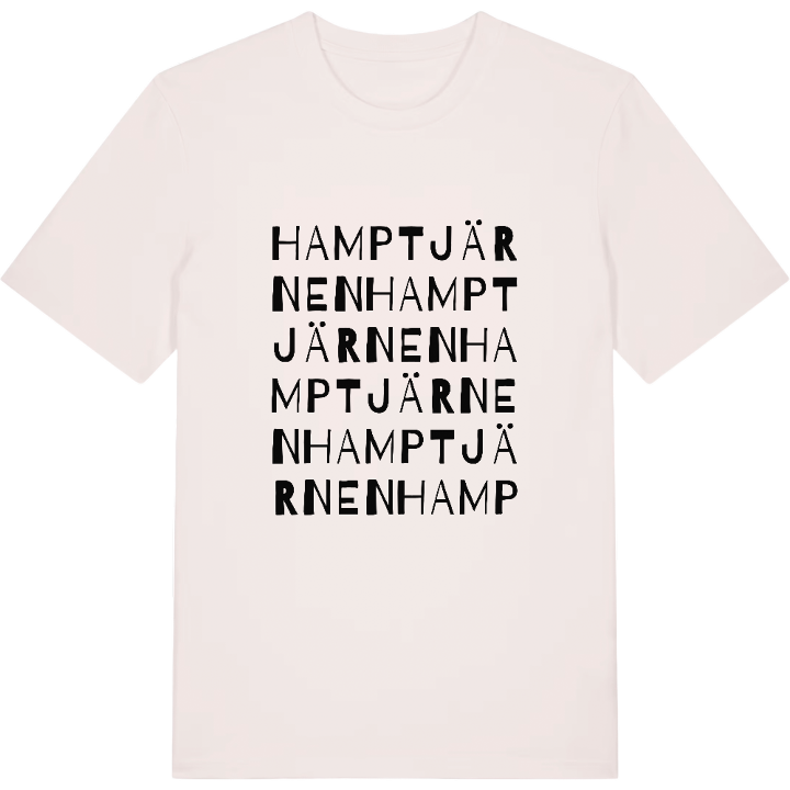 Hamptjärnen ordlek t-shirt – t-shirt från PinShirt
