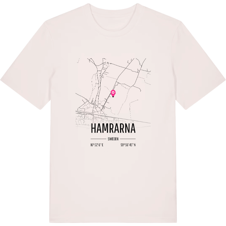 Hamrarna karta t-shirt – t-shirt från PinShirt
