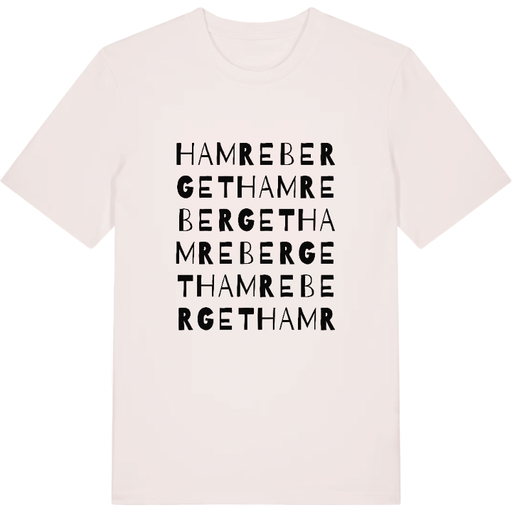 Hamreberget ordlek t-shirt – t-shirt från PinShirt