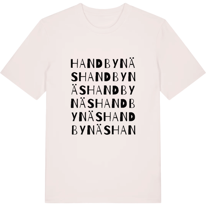 Handbynäs ordlek t-shirt – t-shirt från PinShirt