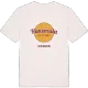 Hanemåla cirkel t-shirt