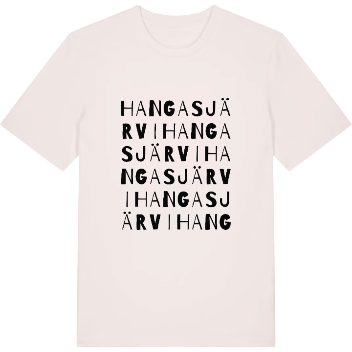 Hangasjärvi ordlek t-shirt – t-shirt från PinShirt