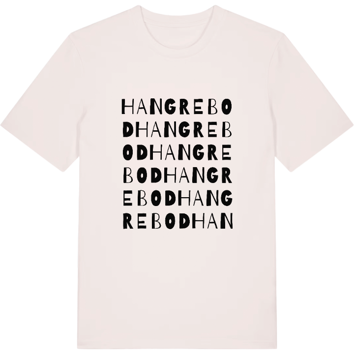 Hangrebod ordlek t-shirt – t-shirt från PinShirt