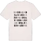Hannabads kvarn ordlek t-shirt