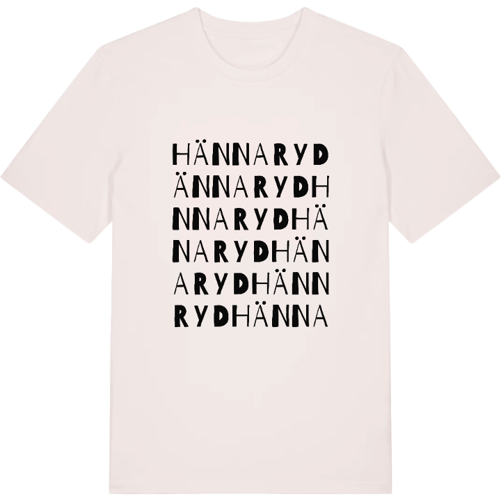 Hännaryd ordlek t-shirt – t-shirt från PinShirt