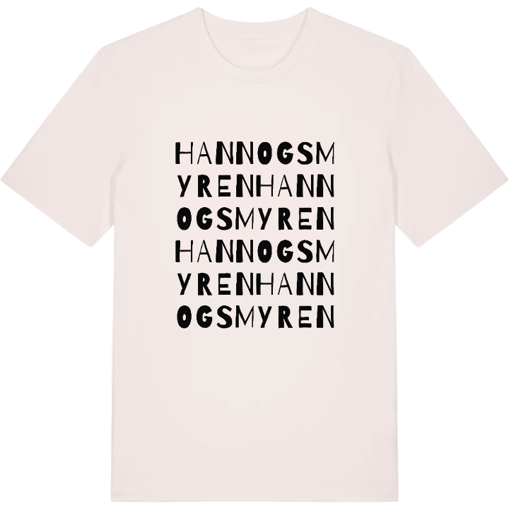 Hannogsmyren ordlek t-shirt – t-shirt från PinShirt