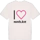 Jag älskar Hanöläge t-shirt stort tryck