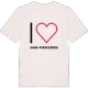 Jag älskar Hans-Persgården t-shirt stort tryck