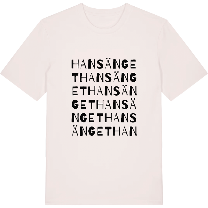 Hansänget ordlek t-shirt – t-shirt från PinShirt