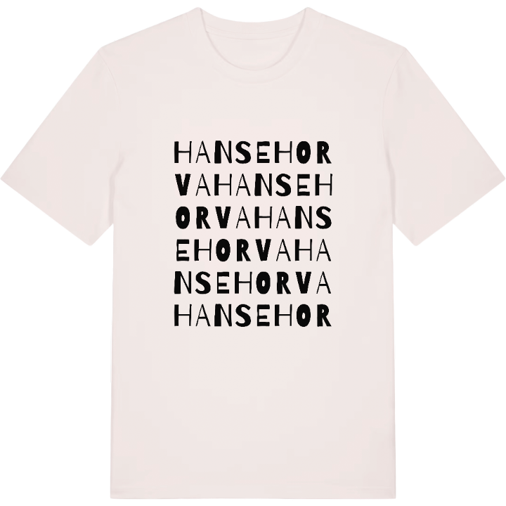 Hansehorva ordlek t-shirt – t-shirt från PinShirt