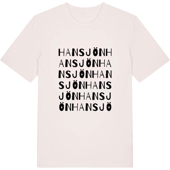 Hansjön ordlek t-shirt – t-shirt från PinShirt