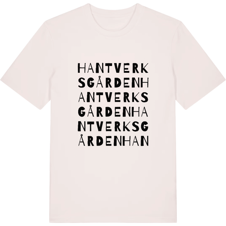 Hantverksgården ordlek t-shirt – t-shirt från PinShirt