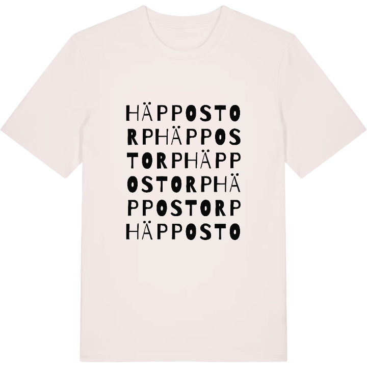 Häppostorp ordlek t-shirt – t-shirt från PinShirt