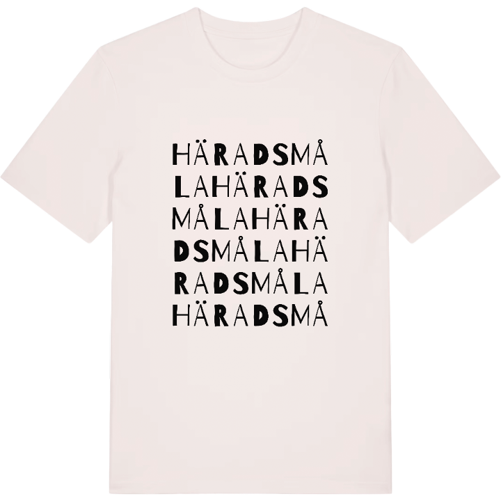 Häradsmåla ordlek t-shirt – t-shirt från PinShirt